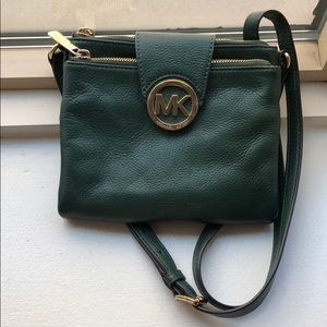 Michael Kors Green cross body bag